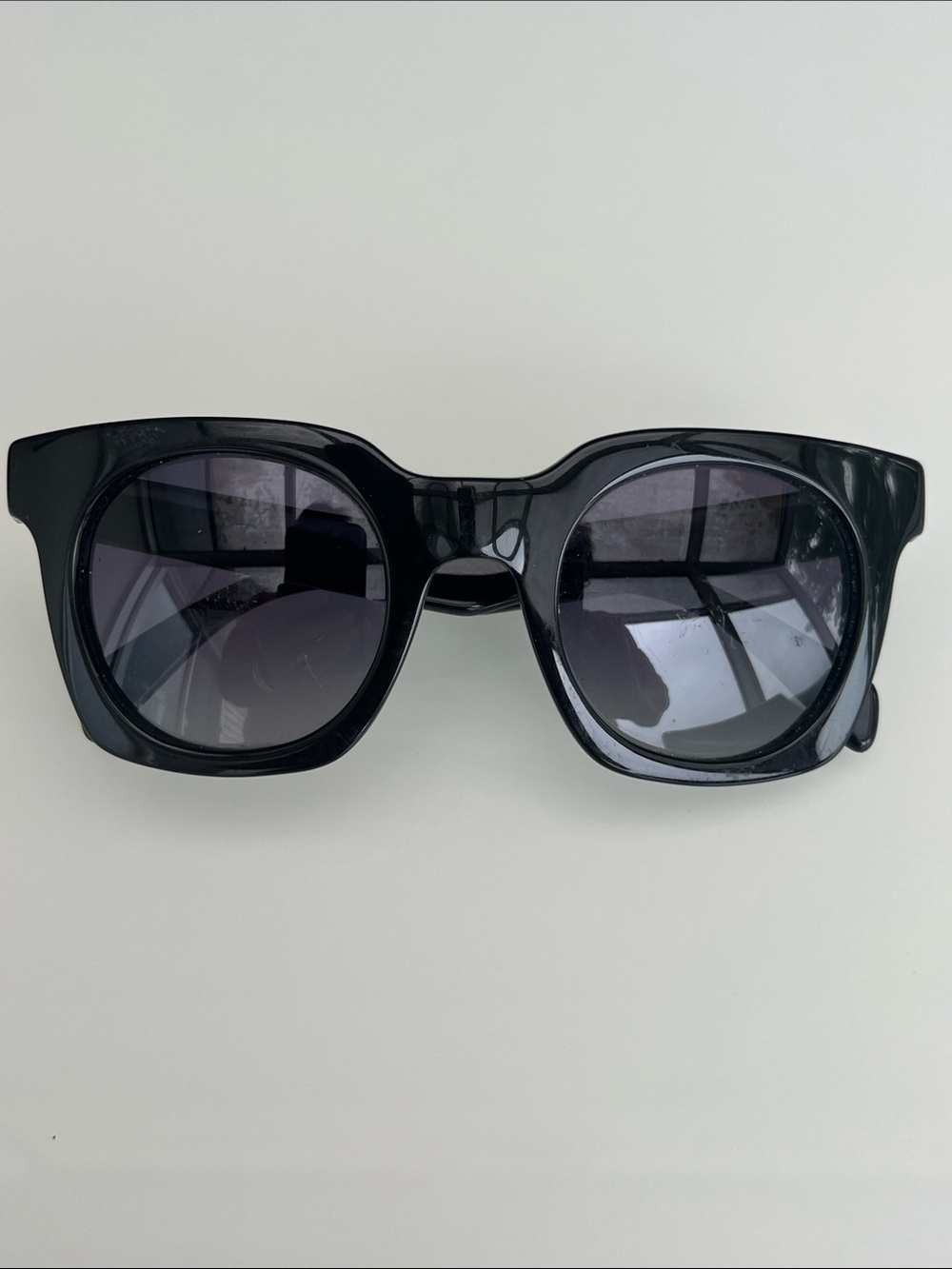 Marc by Marc Jacobs Black Frame Sunglasses with Gray Lenses